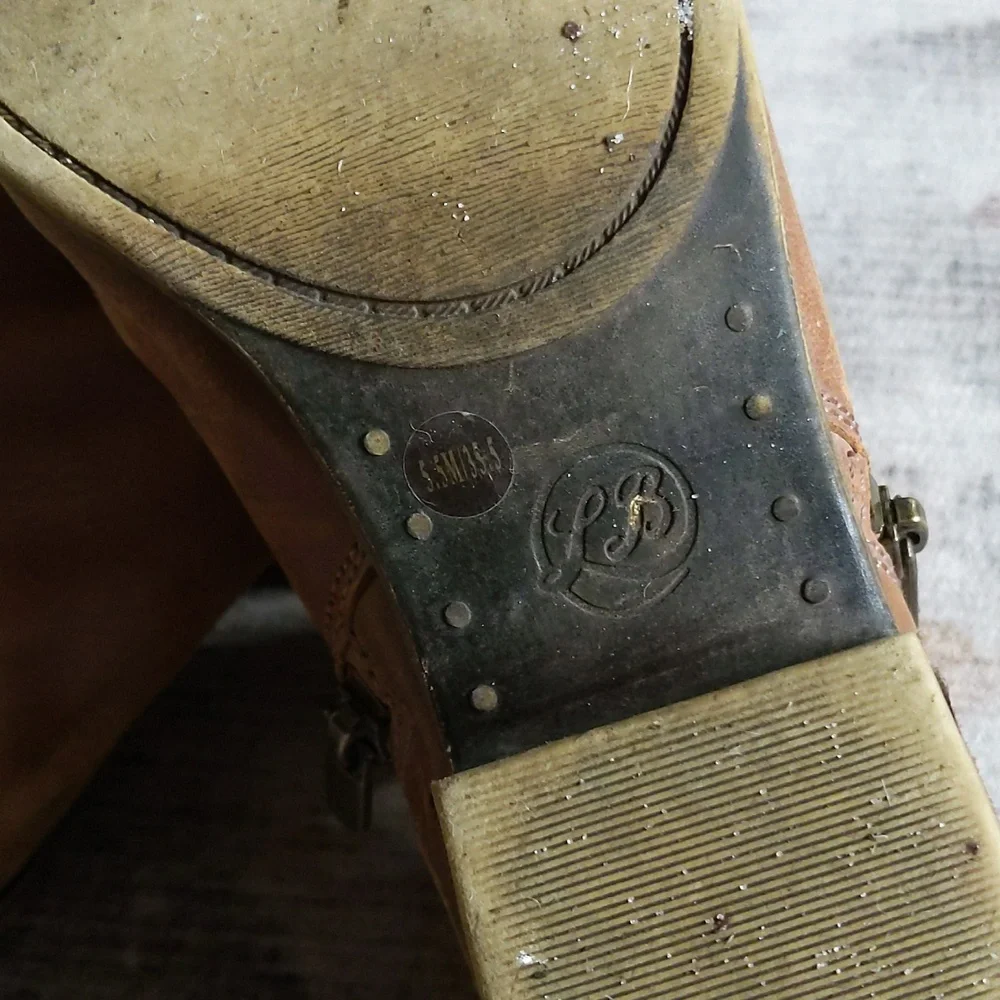 Leather Booties - Picture 2 of 3